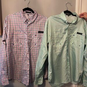 Southern marsh men’s fishing/outdoor shirts -size small (3pack)